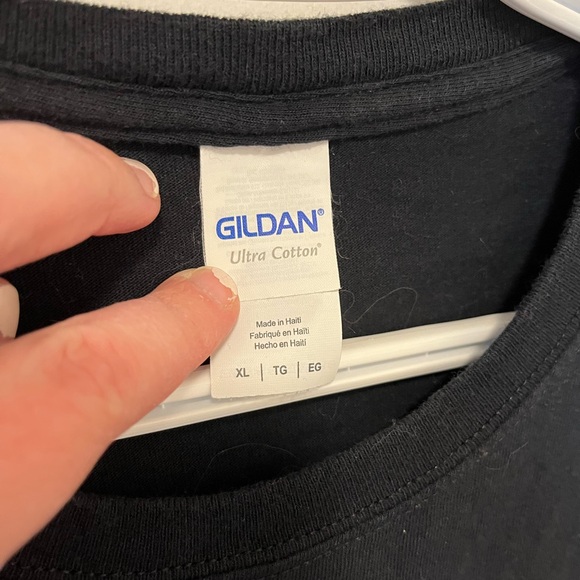 Black Novelty Tee men’s size XL - Picture 4 of 4